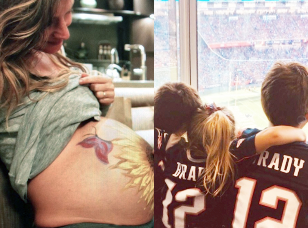 Gisele Bündchen, Instagram Split